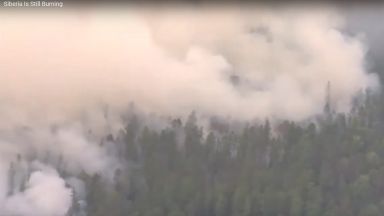 Димът от сибирските пожари вече покрива площ, по-голяма от Европа (видео)