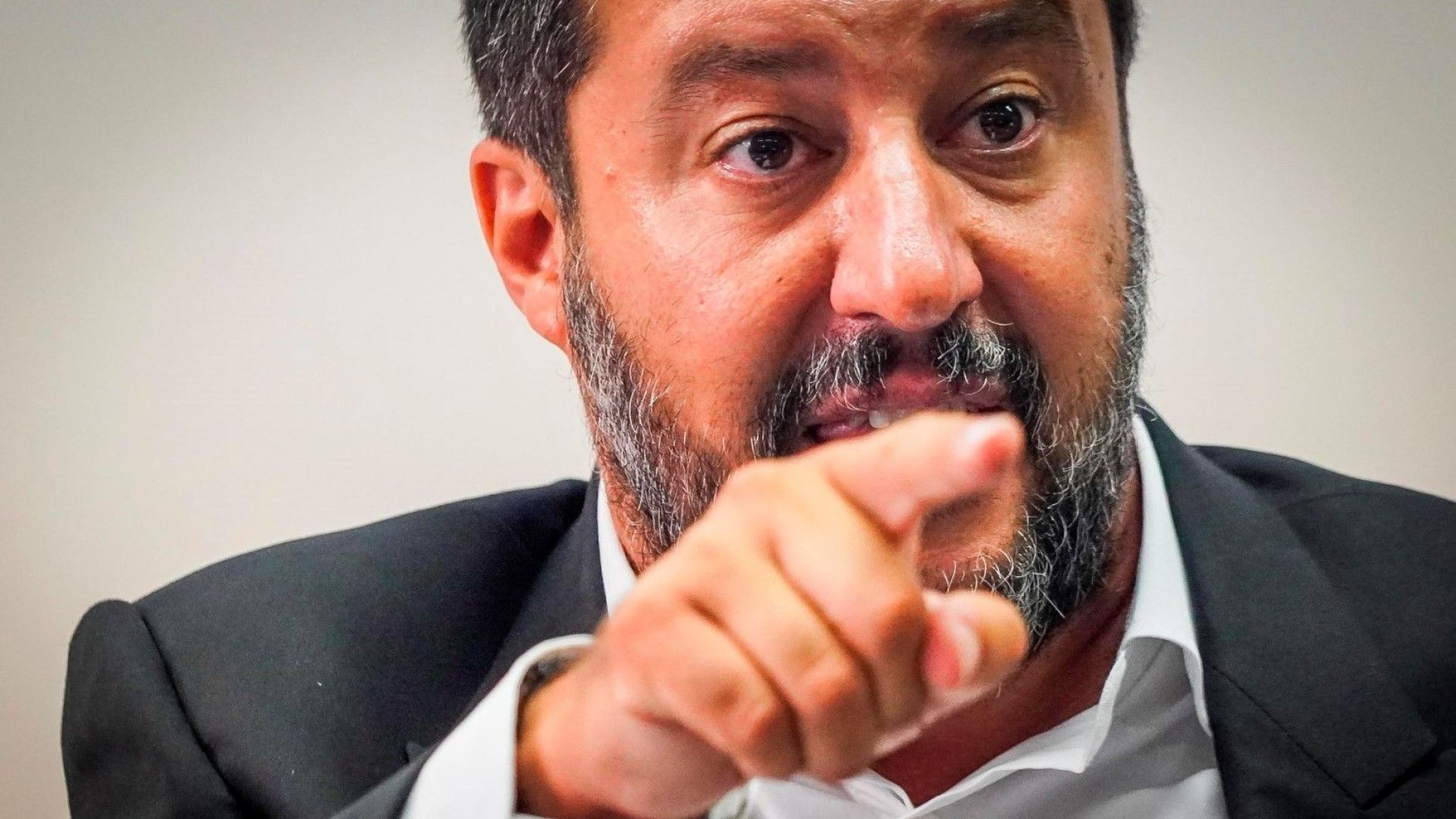 Италианският вицепремиер и лидер на крайнодясната партия Лига Матео Салвини