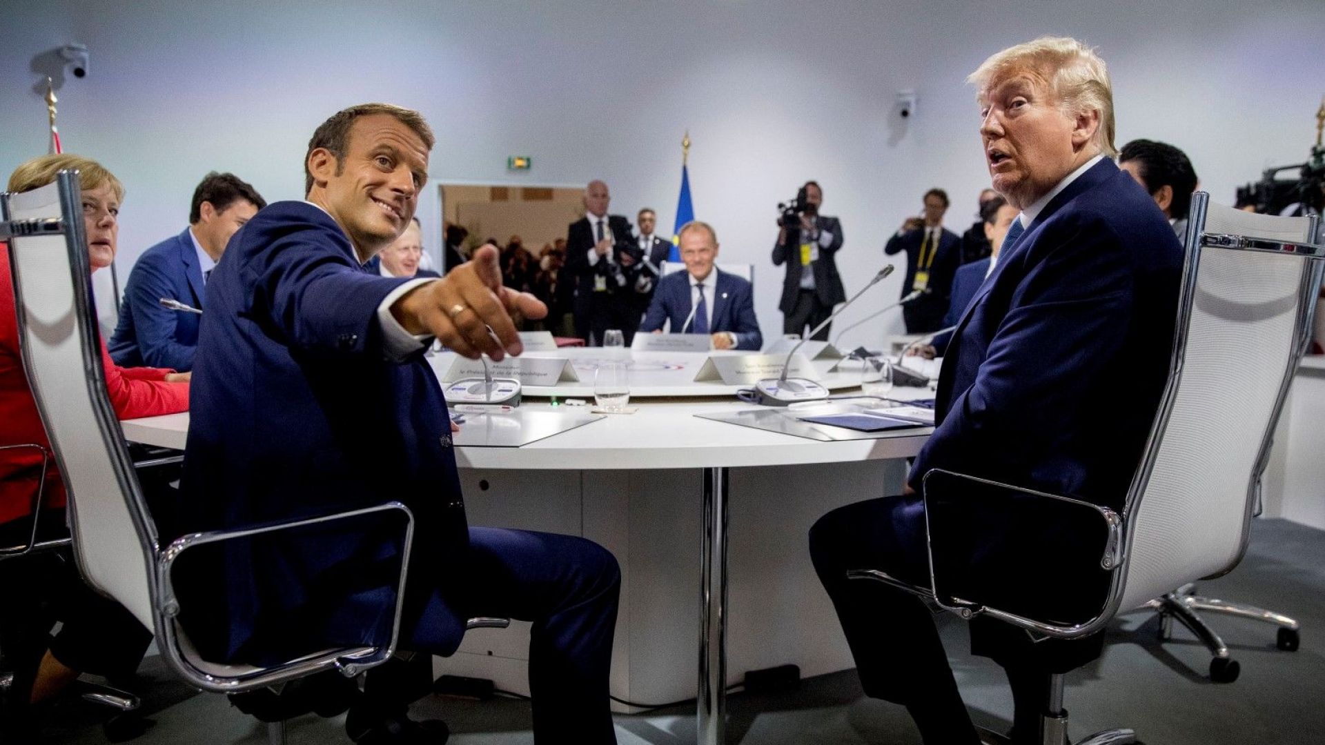 Срещата Г-7 започна 