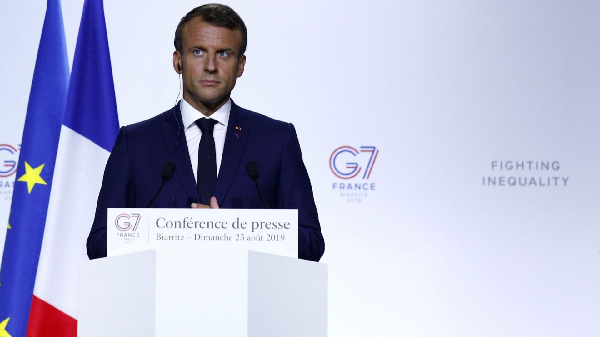 Разговор на четири очи за изглаждане на разногласията Еманюел Макрон