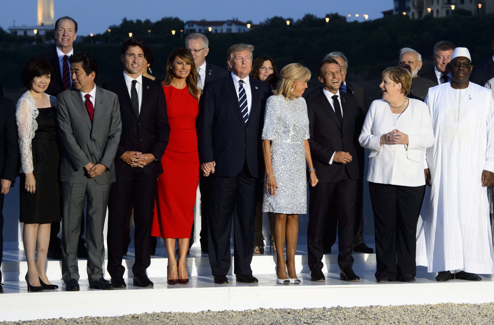 Срещата на Г-7 2019 - Световни лидери и техните съпруги