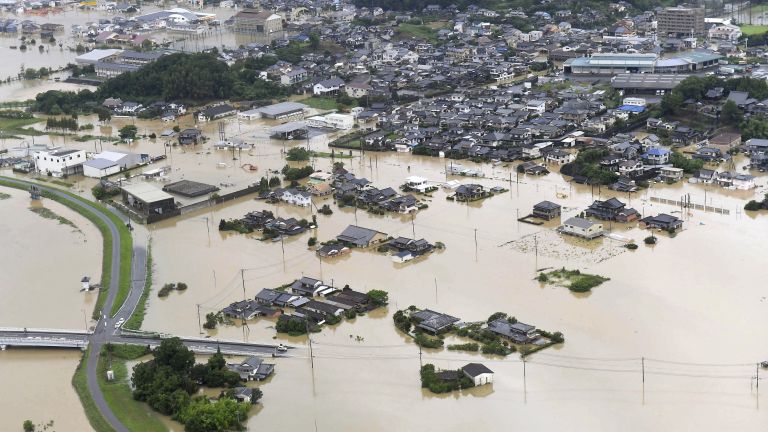 Large-scale evacuation of tens of thousands in Japan due to floods