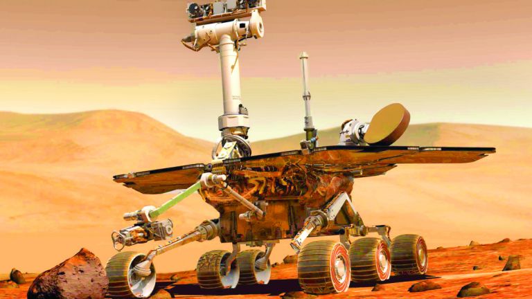 Роувърите на Марс спират да работят за известно време