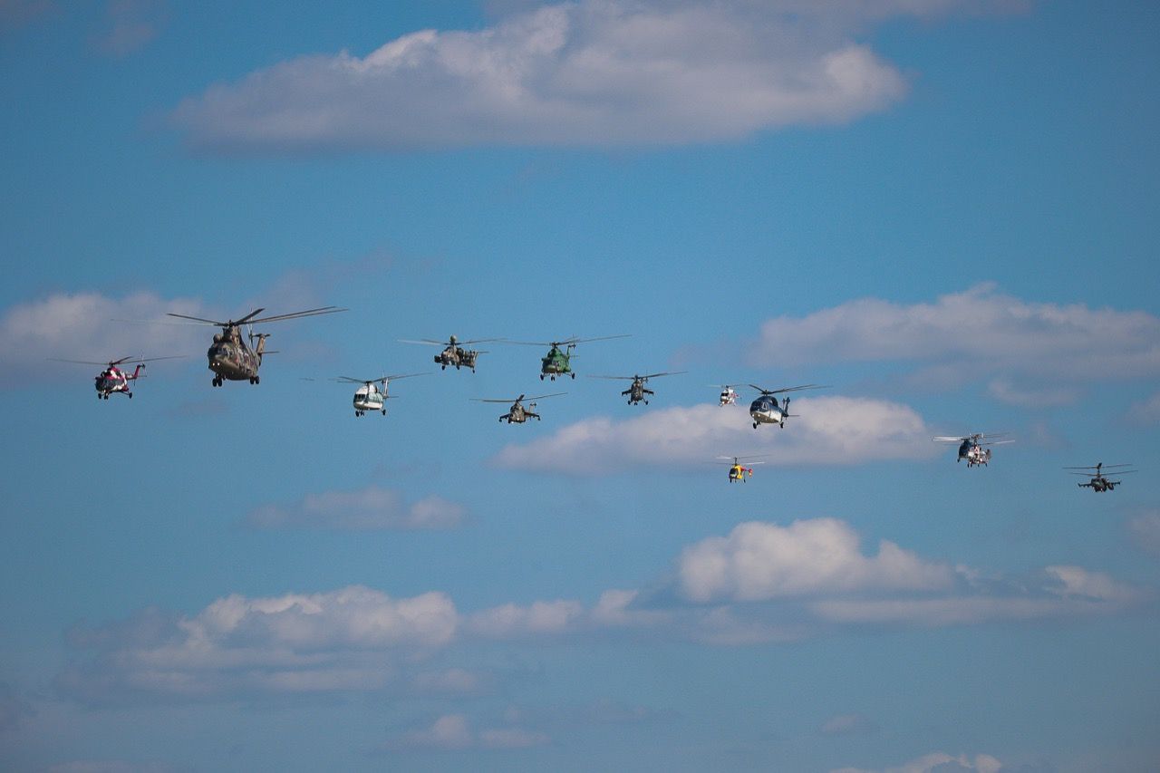Руските хеликоптери