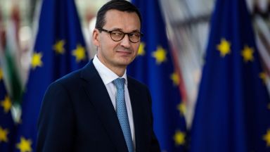 Премиерът на Полша Матеуш Моравецки пристигна на изненадваща визита в