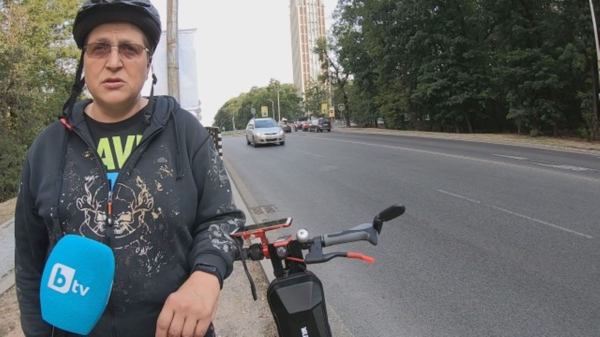 Пътната полиция в София написа акт на водач на електрическа