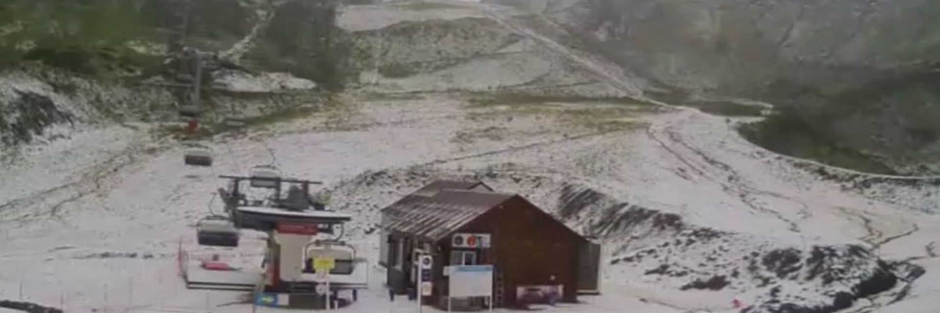 Сняг заваля в руски черноморски курорт (видео)