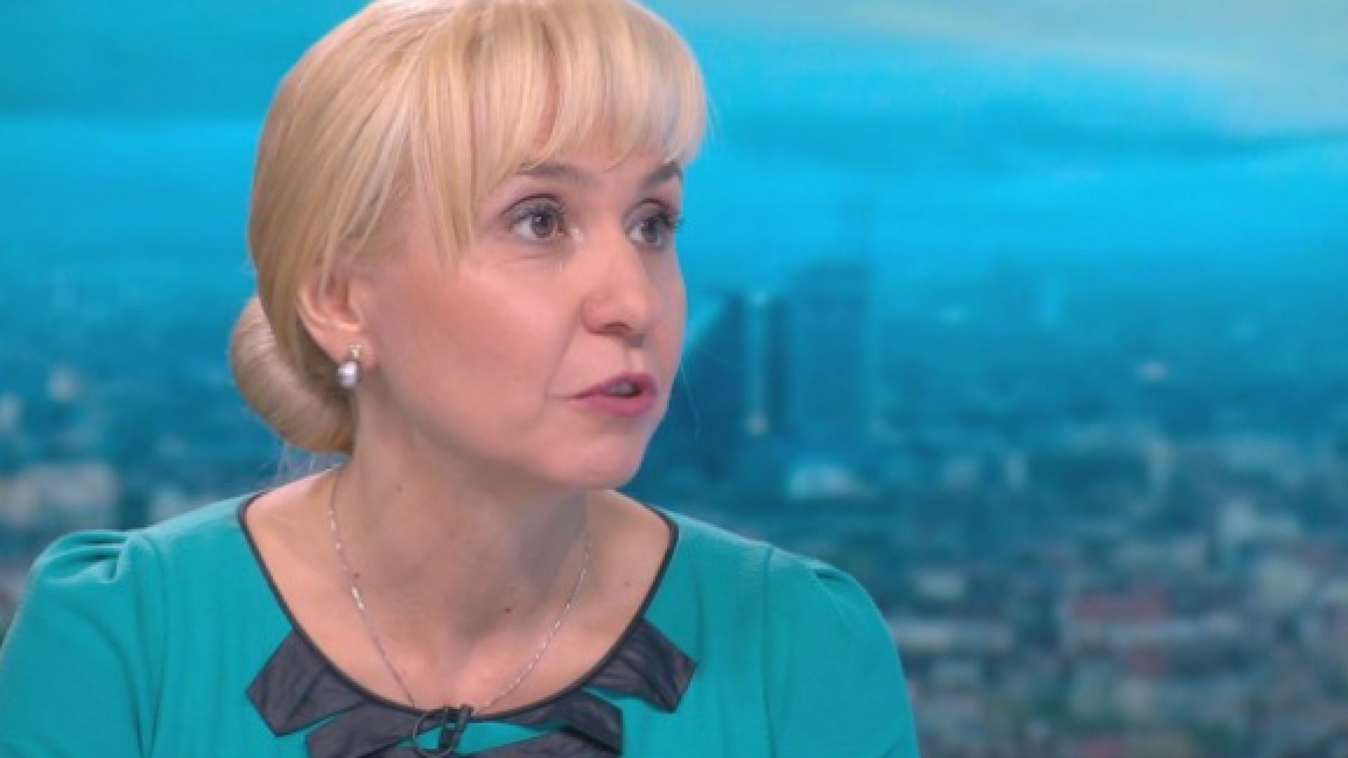 Диана Ковачева която зае мястото на Мая Манолова като омбудсман