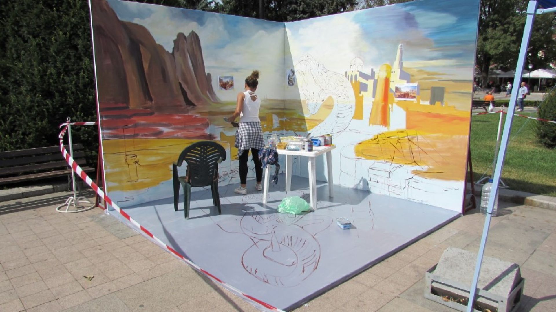 Фестивал на триизмерното улично изкуство превзема центъра на Русе Артисти