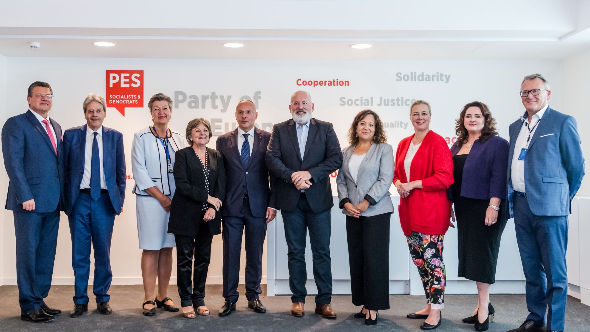 Президентът на ПЕС Сергей Станишев беше домакин на първа координационна