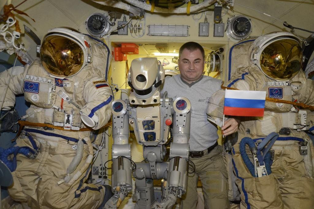 Руският робот "Фьодор" в Космоса