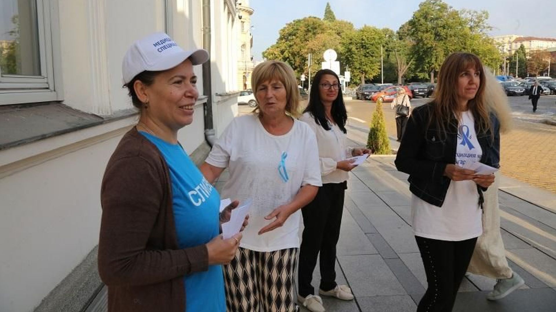 Протестът на медицинските сестри става безсрочен Тази сутрин те разпънаха