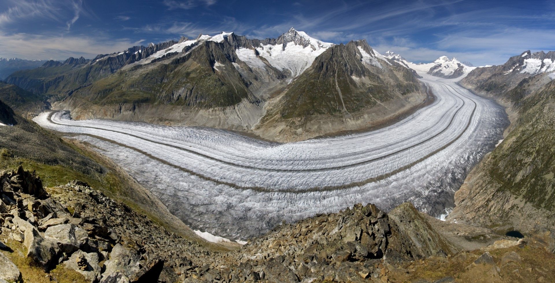 Затоплянето заплашва най-големият ледник в Алпите