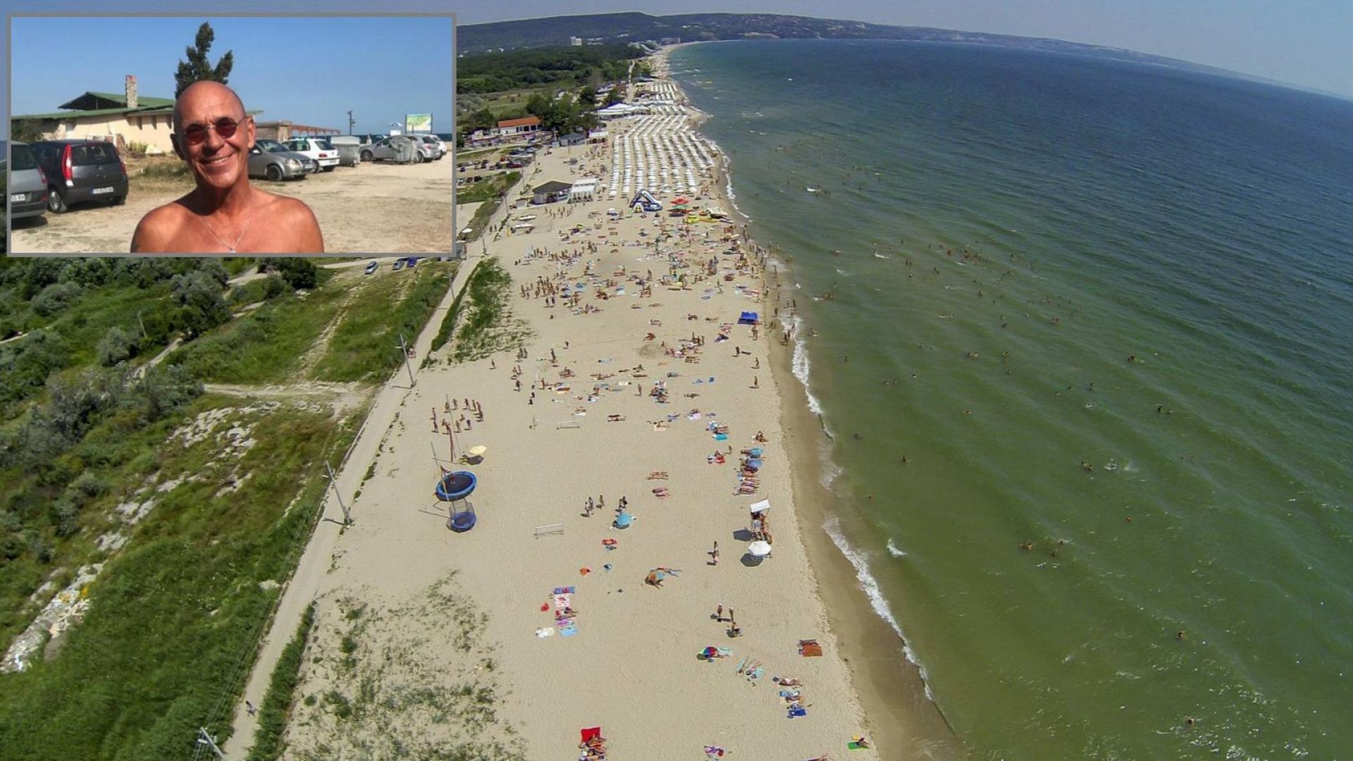 Срещнах го случайно край плажа в Кранево Германецът Андреас Позур