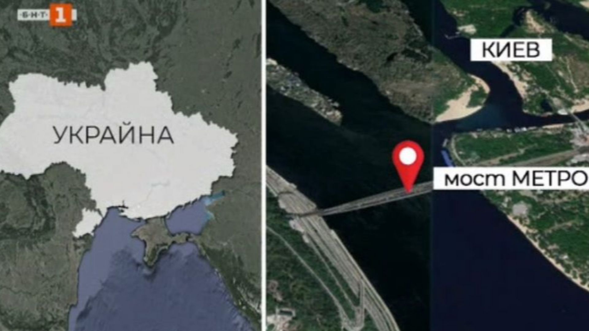 БНТ пусна карта на Украйна без Крим, посолството иска опровержение 