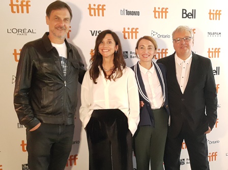 След премиерата на „Босият император” в Торонто 