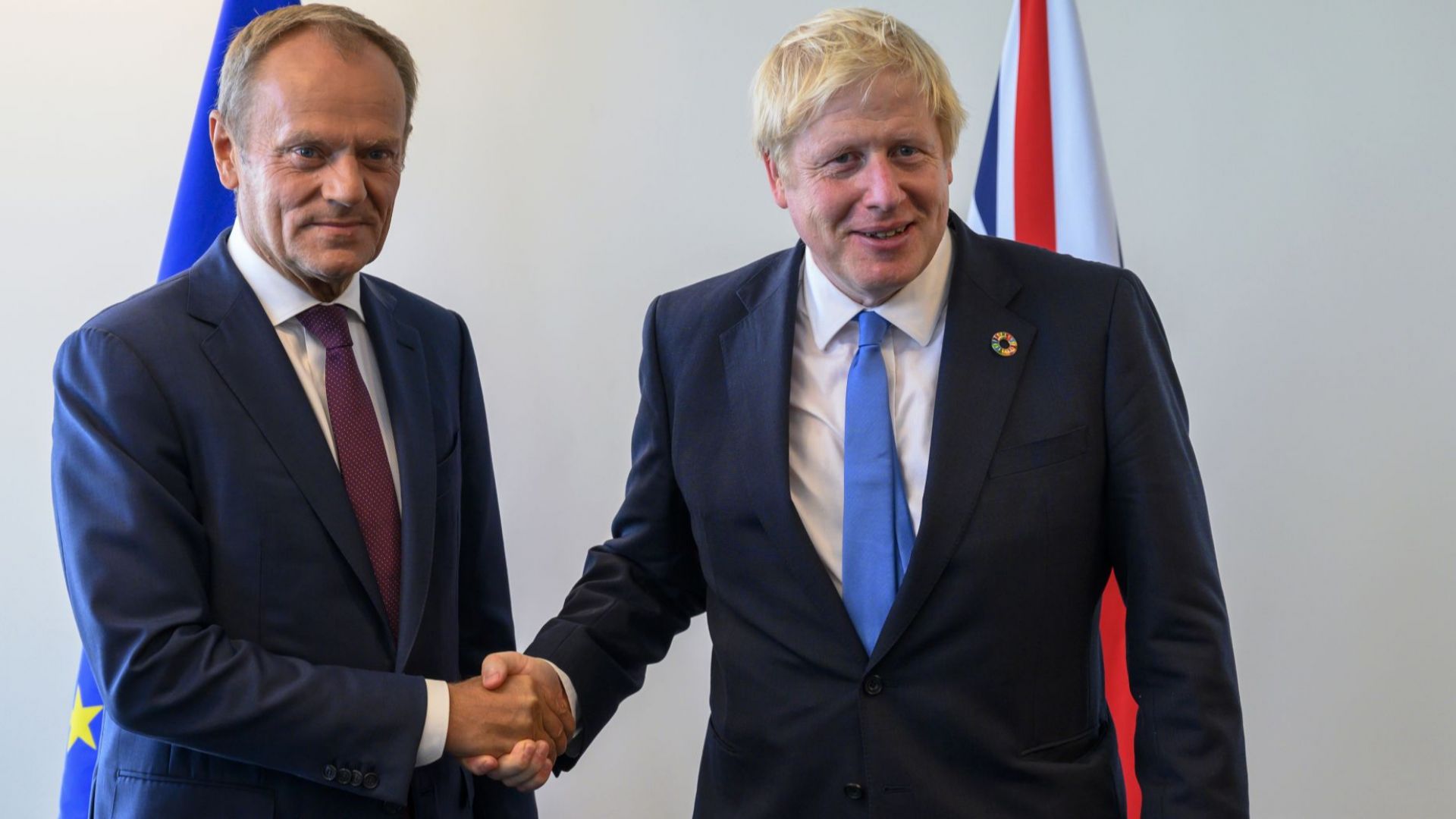 Британският министър-председател Борис Джонсън каза на председателя на Европейския съвет
