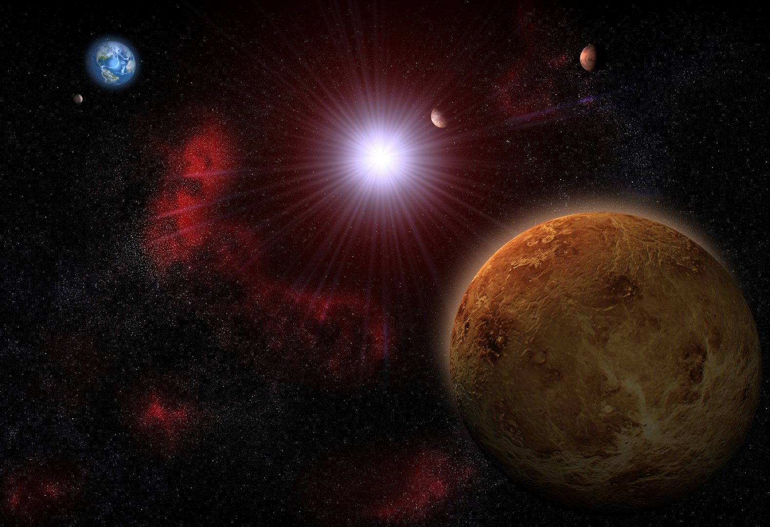 Потенциално възможната за живот Венера е огнен ад, заради парниковия си ефект