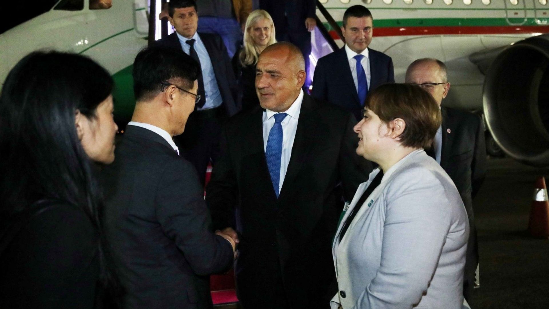 Премиерът Бойко Борисов пристигна в Сеул в навечерието на 30 тата