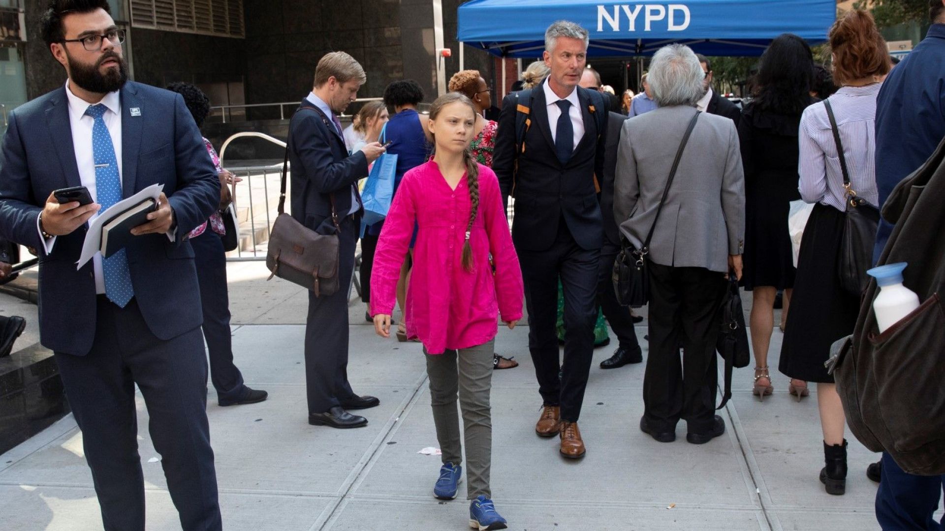 Шведската екоактивистка Грета Тунберг отвърна на удара на американския президент