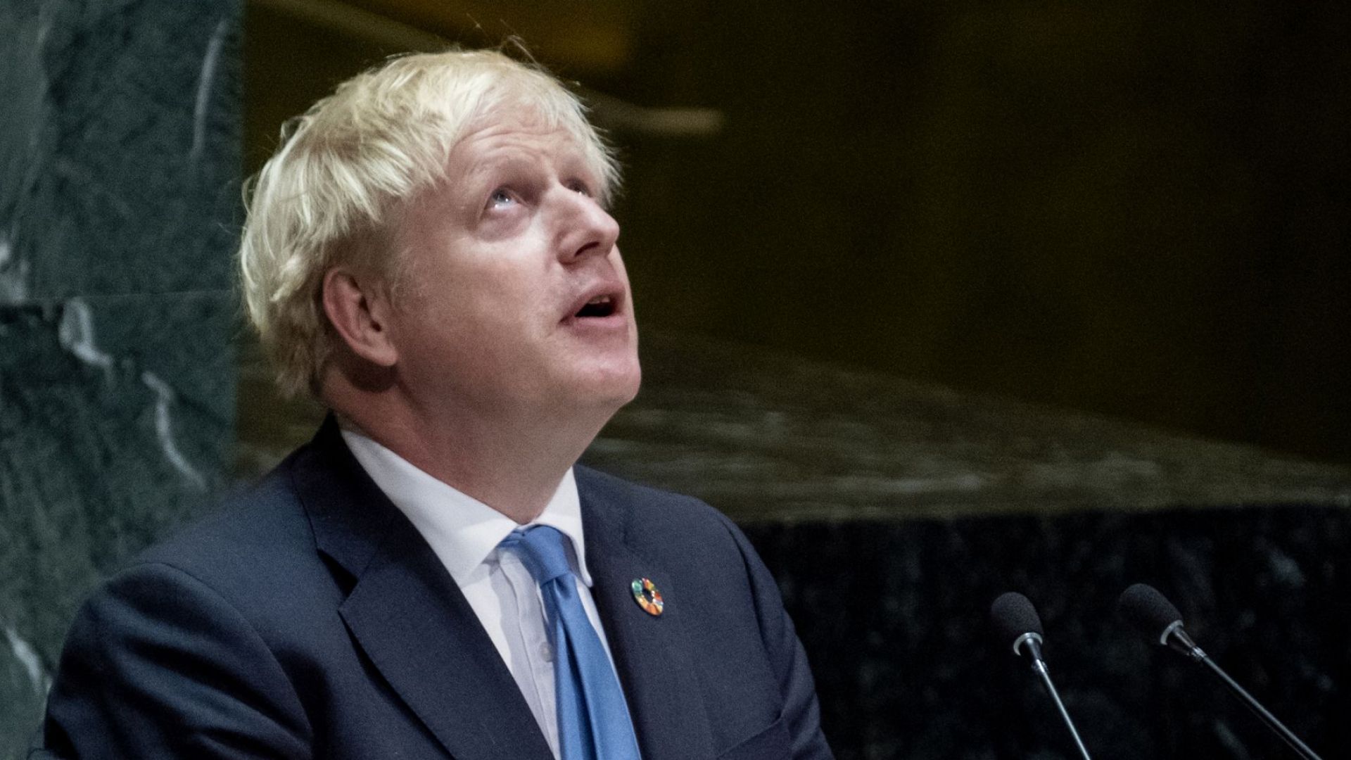 Британският премиер Борис Джонсън развесели делегатите в Общото събрание на