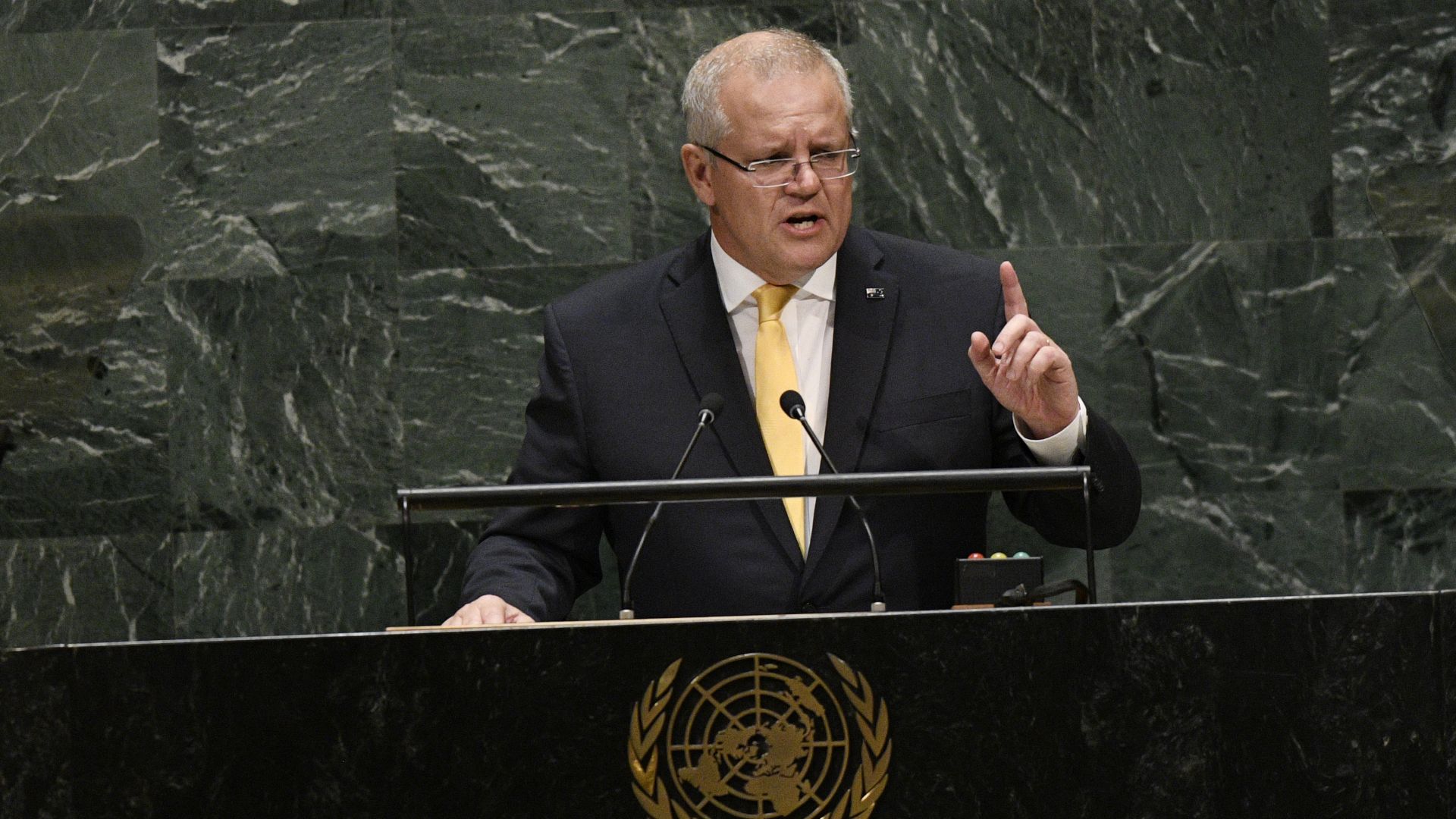 Австралийският премиер Скот Морисън отхвърли вчера критиките срещу политиката за