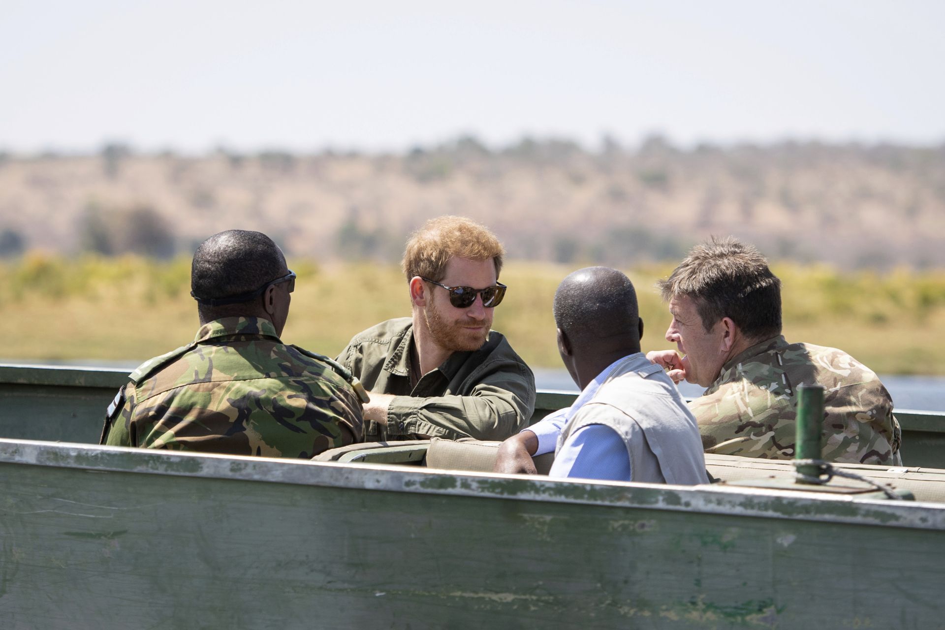 Принц Хари в Ботсвана