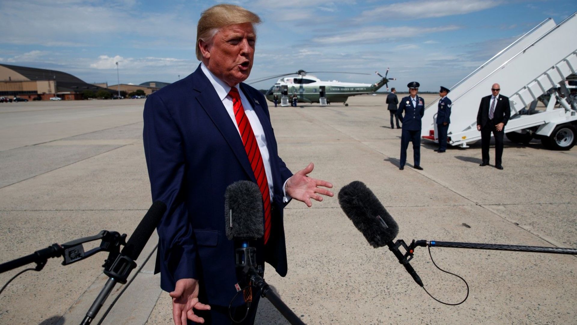 Американският президент Доналд Тръмп остро разкритикува демократите заради тяхното разследване