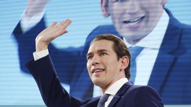  Консерваторите на Себастиан Курц печелят парламентарните избори в Австрия 