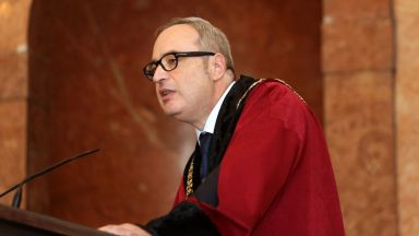 Ректорът на Софийския университет Св Климент Охридски проф Анастас Герджиков