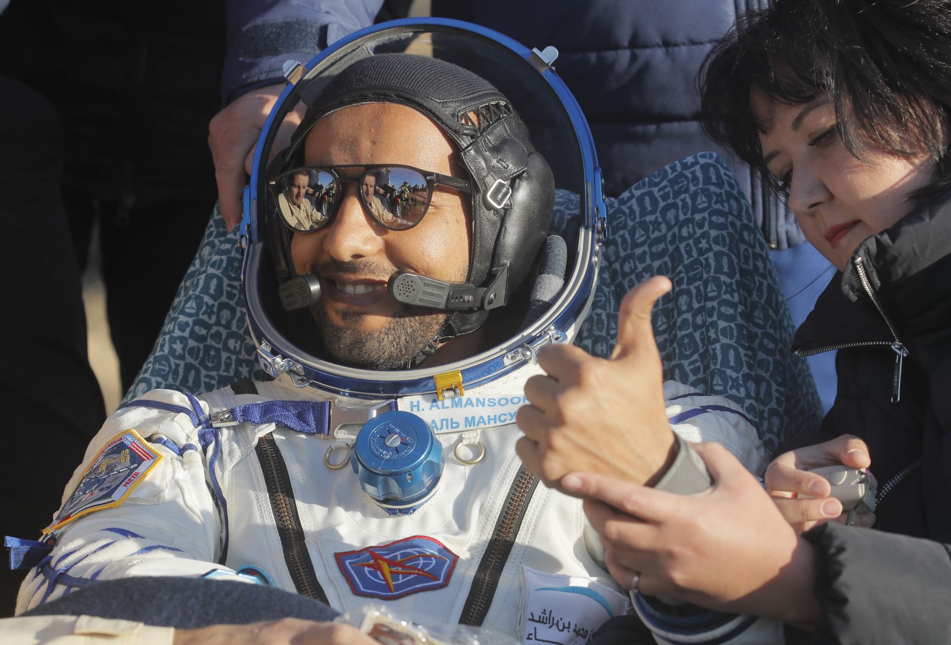 Хазаа ал-Мансури е първият космонавт на ОАЕ