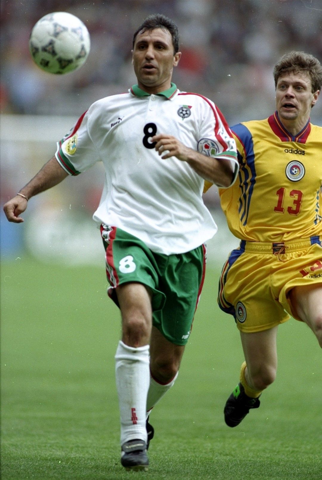 Стоичков срещу Румъния, Евро 1996