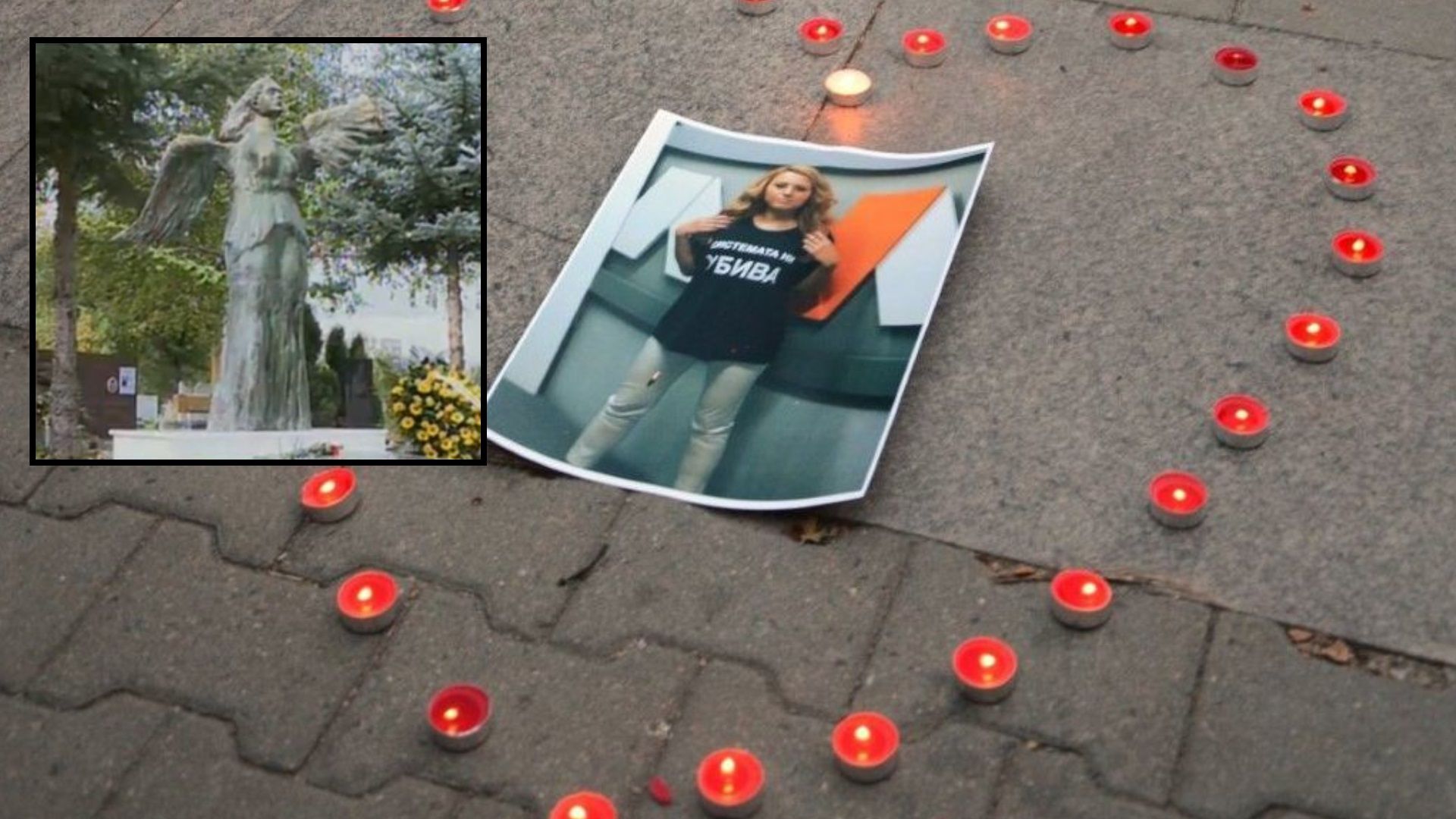Година след жестокото убийство на Виктория осветиха паметник на гроба й