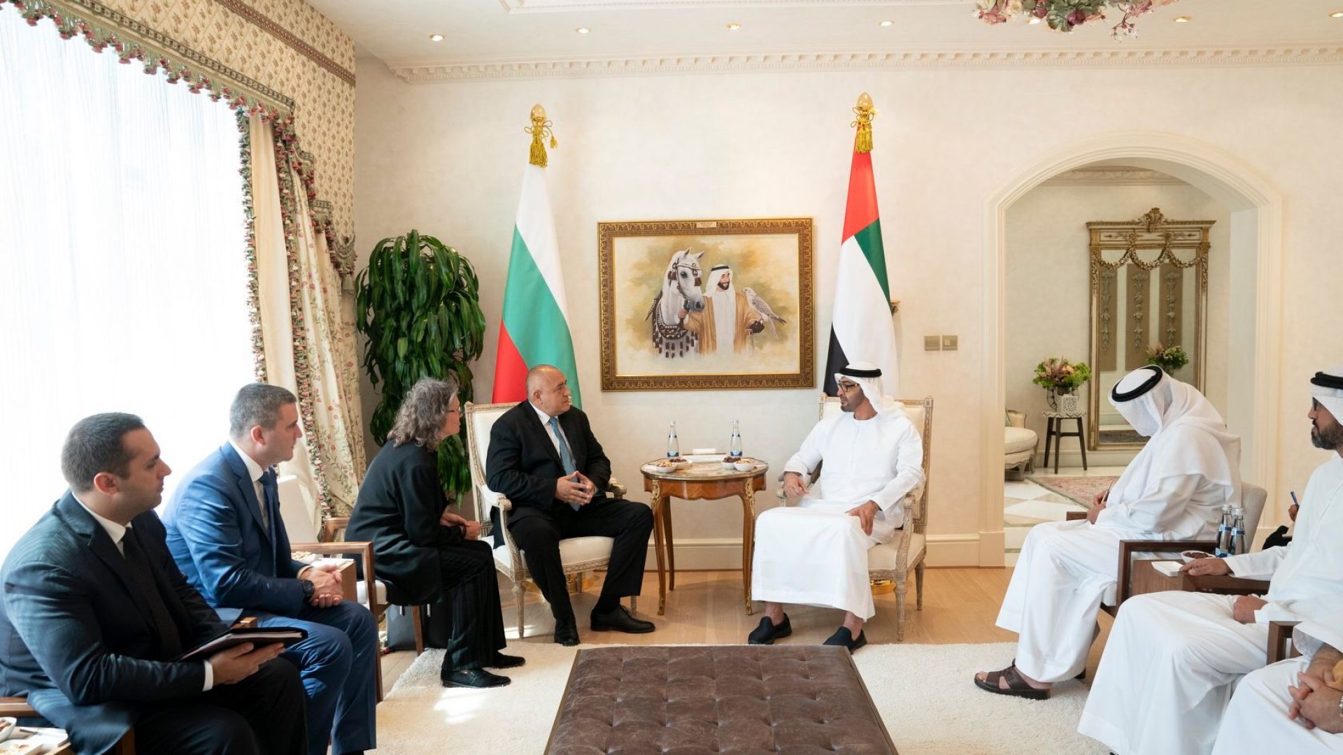 Министър председателят Бойко Борисов се срещна с престолонаследника на емирство Абу