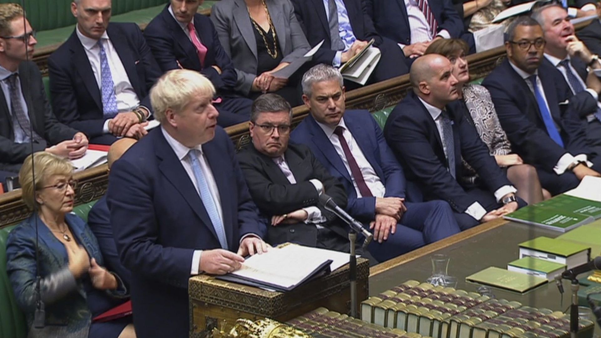 Британският премиер Борис Джонсън е предупредил френския президент Еманюел Макрон