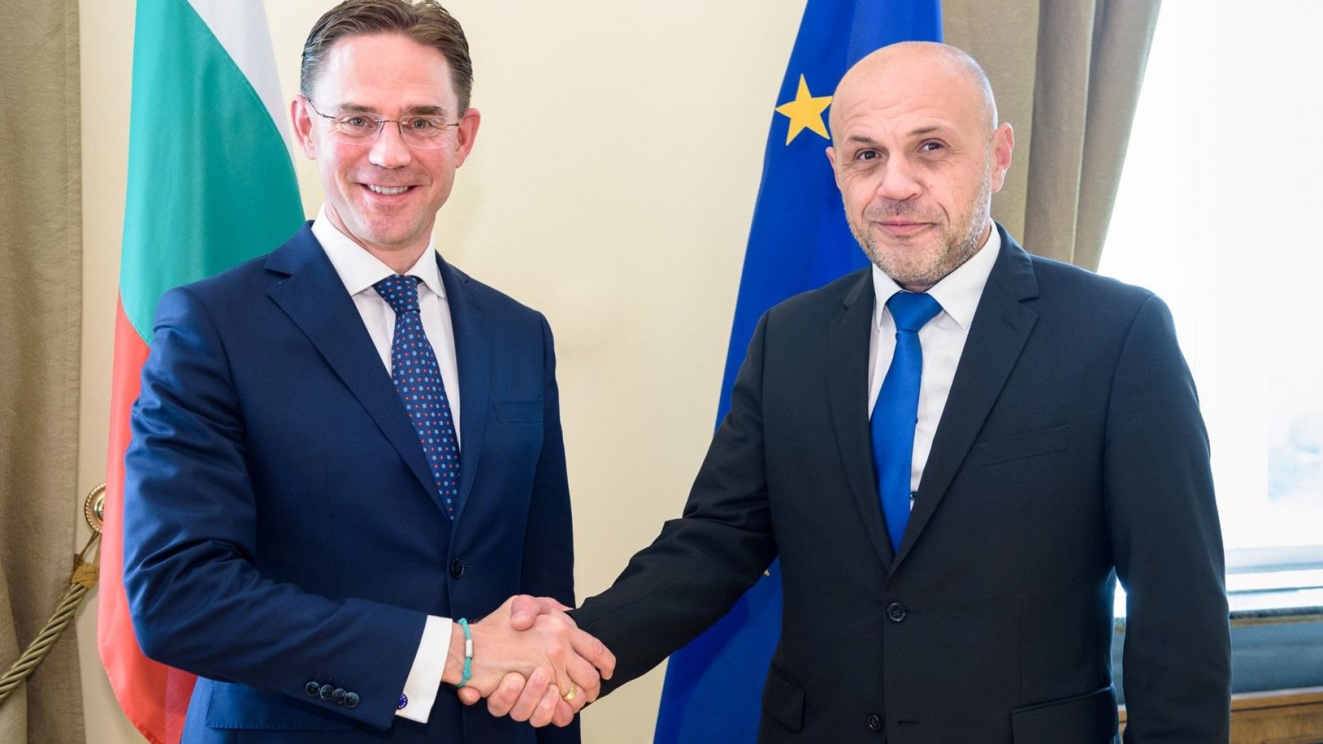 Заместник министър председателят Томислав Дончев се срещна със заместник председателя на Европейската