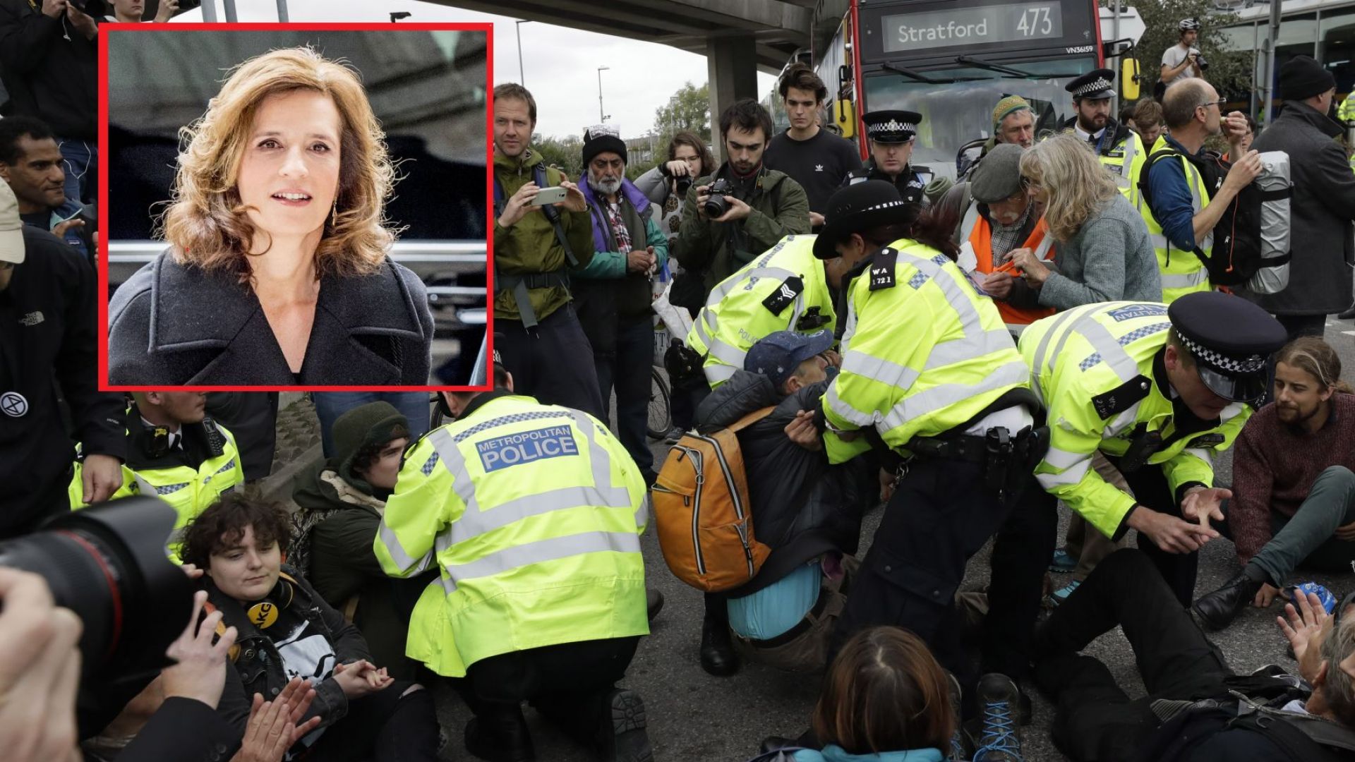Белгийска принцеса е сред задържаните природозащитници в Лондон