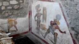 Фреска на биещи се гладиатори бе открита в Помпей