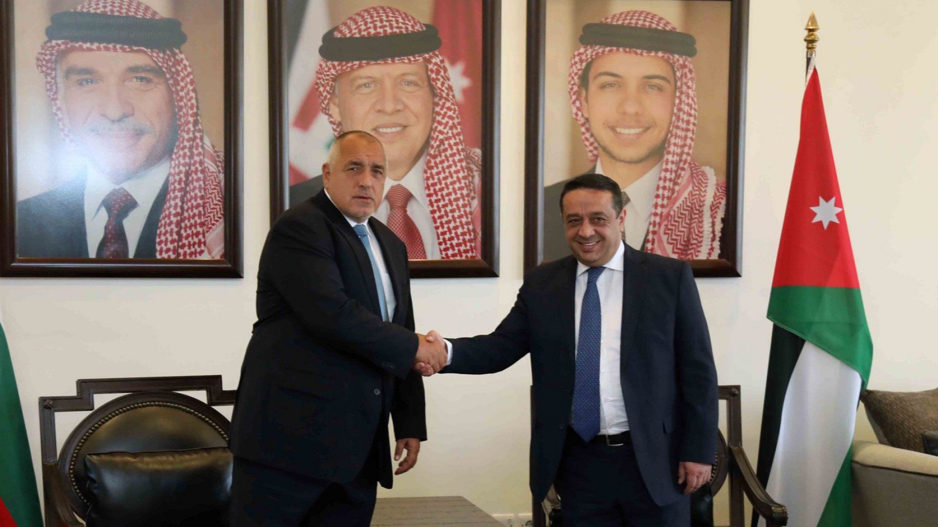 По покана на крал Абдулла II бин ал Хусейн пристигнах в