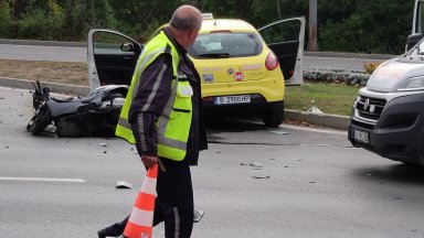 Таксиметров шофьор загина при катастрофа в София рано тази сутрин