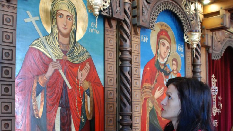 На 14 октомври Българската православна църква почита Света Петка, а