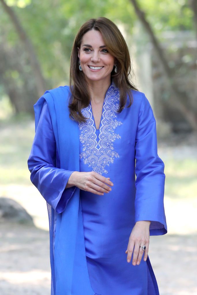 Кейт при посещението си в Пакистан