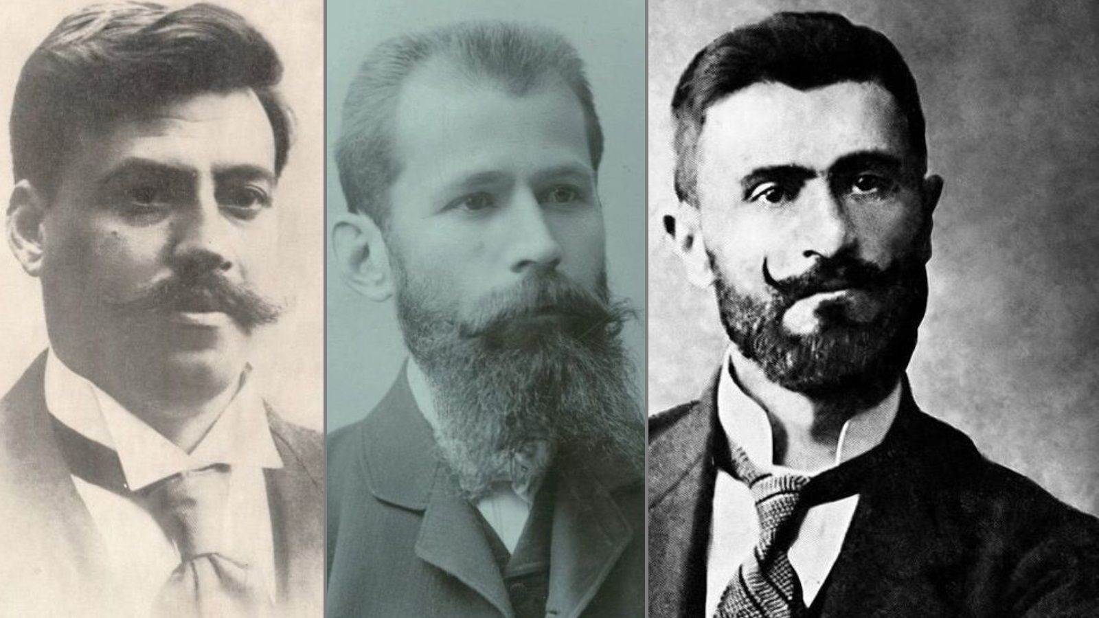 Националната идентиченост на Гоце Делчев, Даме Груев и Тодор Александров (отляво надясно) е част от спорните исторически моменти между България и Северна Македония.