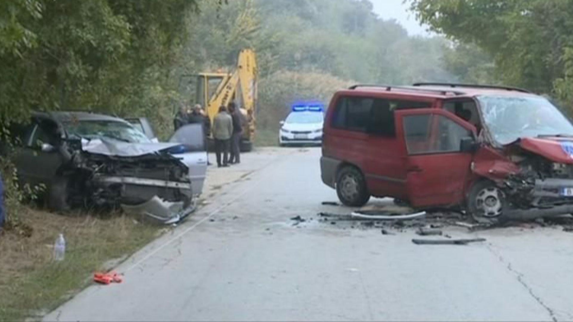 Челен сблъсък край Варна отне живота на жена, четирима са ранени