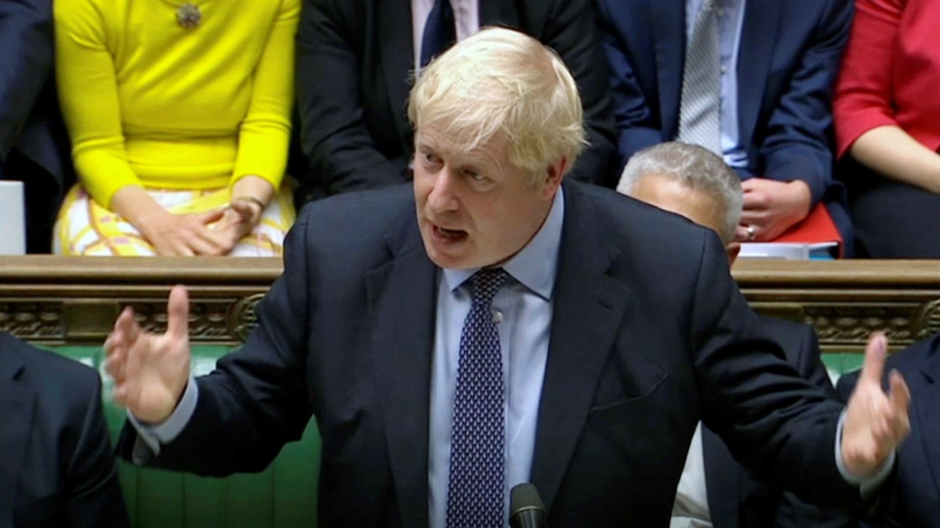 Парламентът на Великобритания гласува забавяне на Брекзит, Джонсън заяви че няма да иска отсрочка 