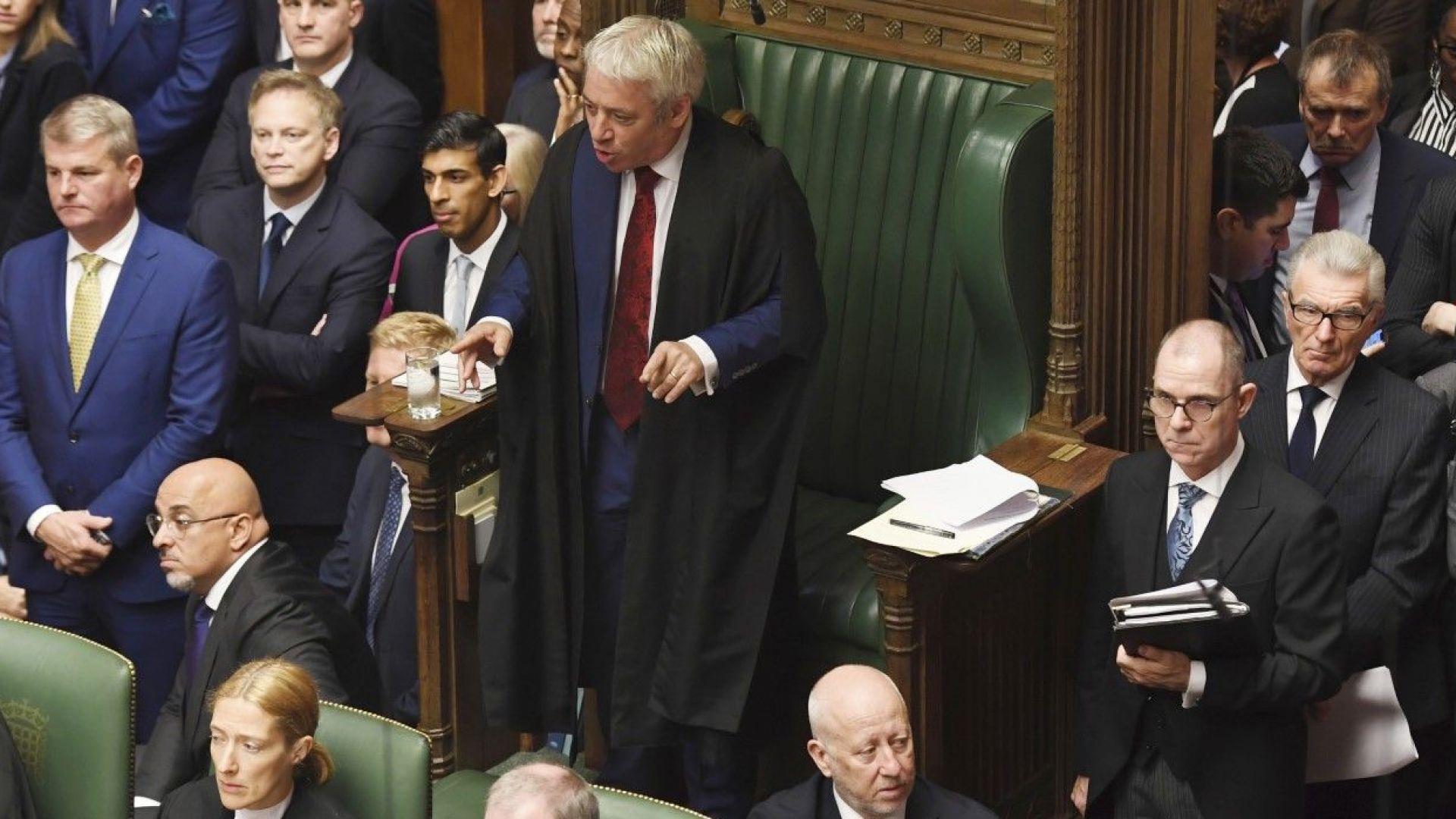 Председателят на Камарата на общините Джон Бъркоу заяви на британското