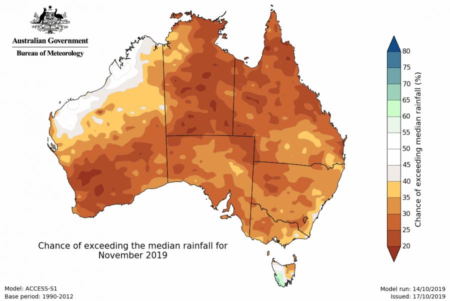 За Австралия рекордният ИОД означава и рекордна суша