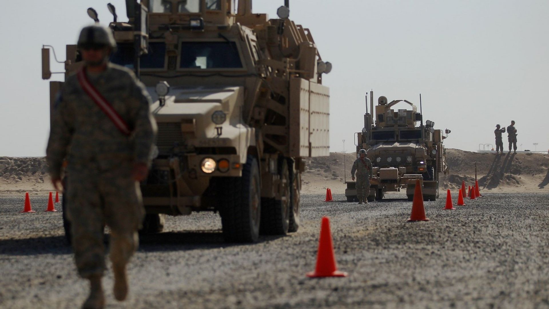 Американските сили които пресякоха иракската граница като част от изтеглянето