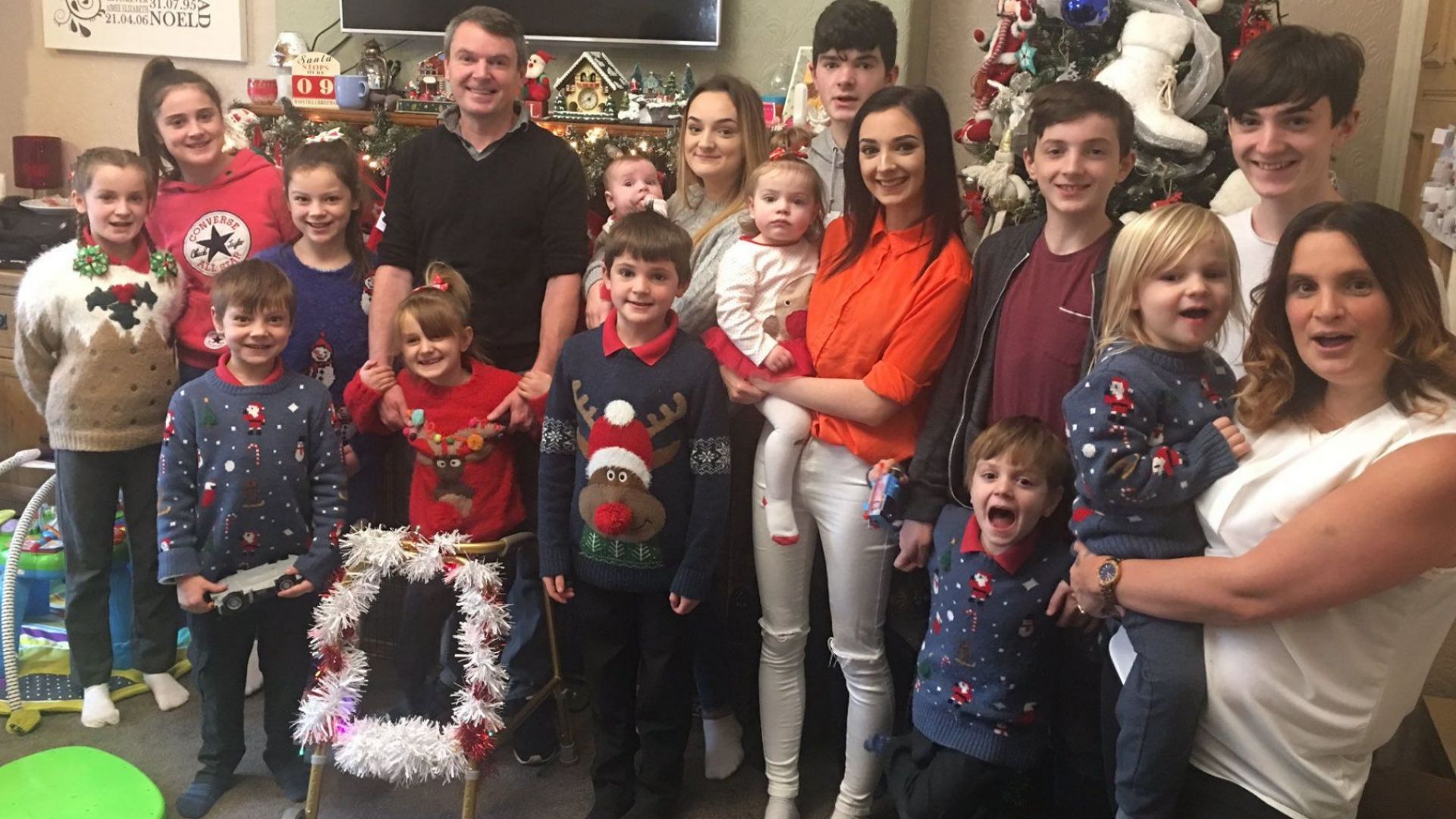 Най голямото семейство във Великобритания ще се увеличи още след като