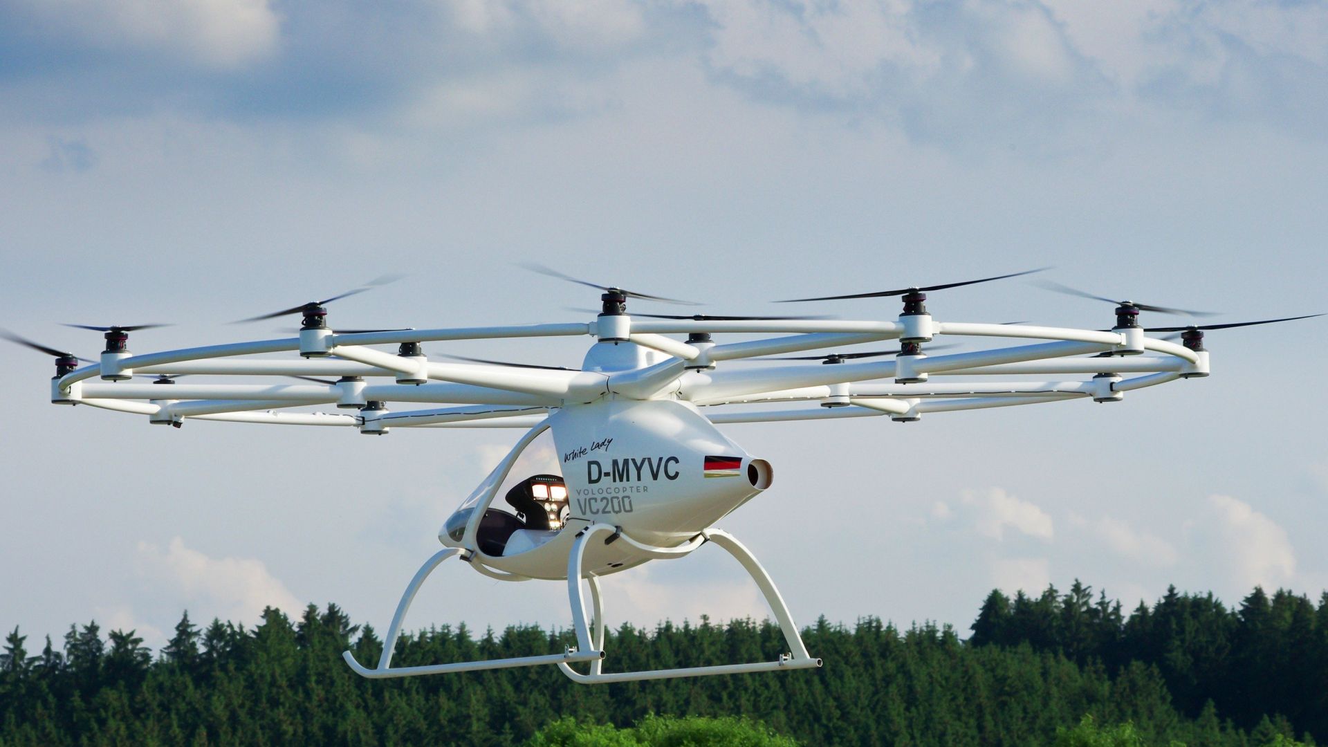 Volocopter ще пусне електрическо аеротакси по време на Олимпийските игри в Париж през 2024 гoдина